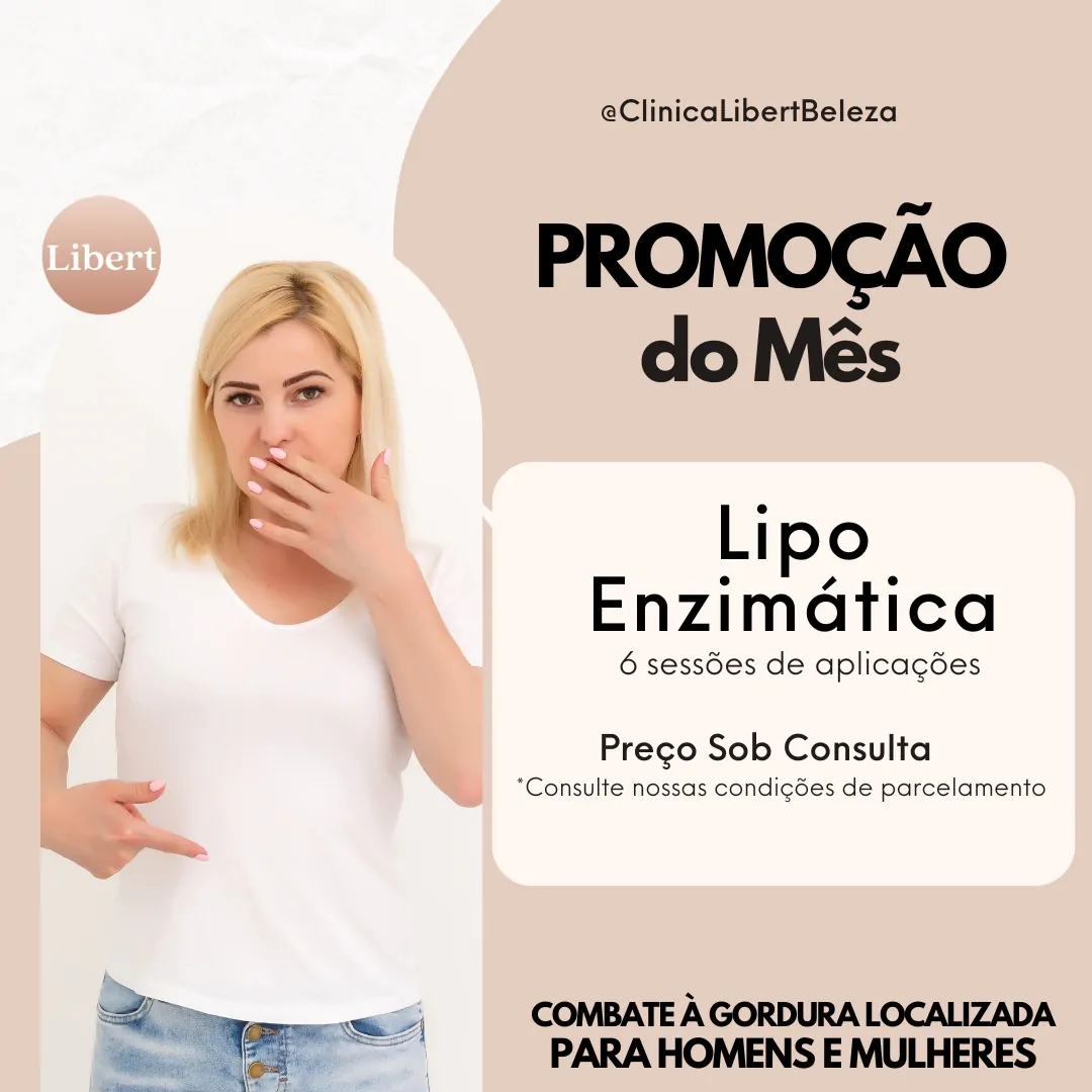 Lipo Enzimática - 6 Sessões